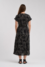 Load image into Gallery viewer, Faye Black Stitch Dress
