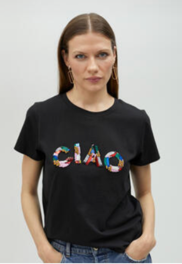 Maggie Black Tee