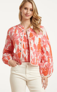 Sophia Abstract Quilted Jacket (25182)