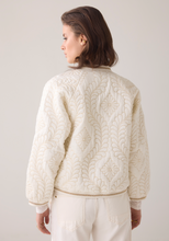 Load image into Gallery viewer, Selena Bomber Jacket Ivory
