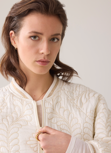 Selena Bomber Jacket Ivory