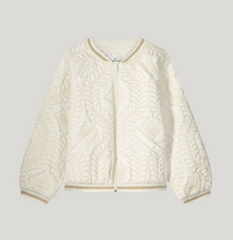 Load image into Gallery viewer, Selena Bomber Jacket Ivory
