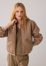 Load image into Gallery viewer, Selena Bomber Jacket Bronze

