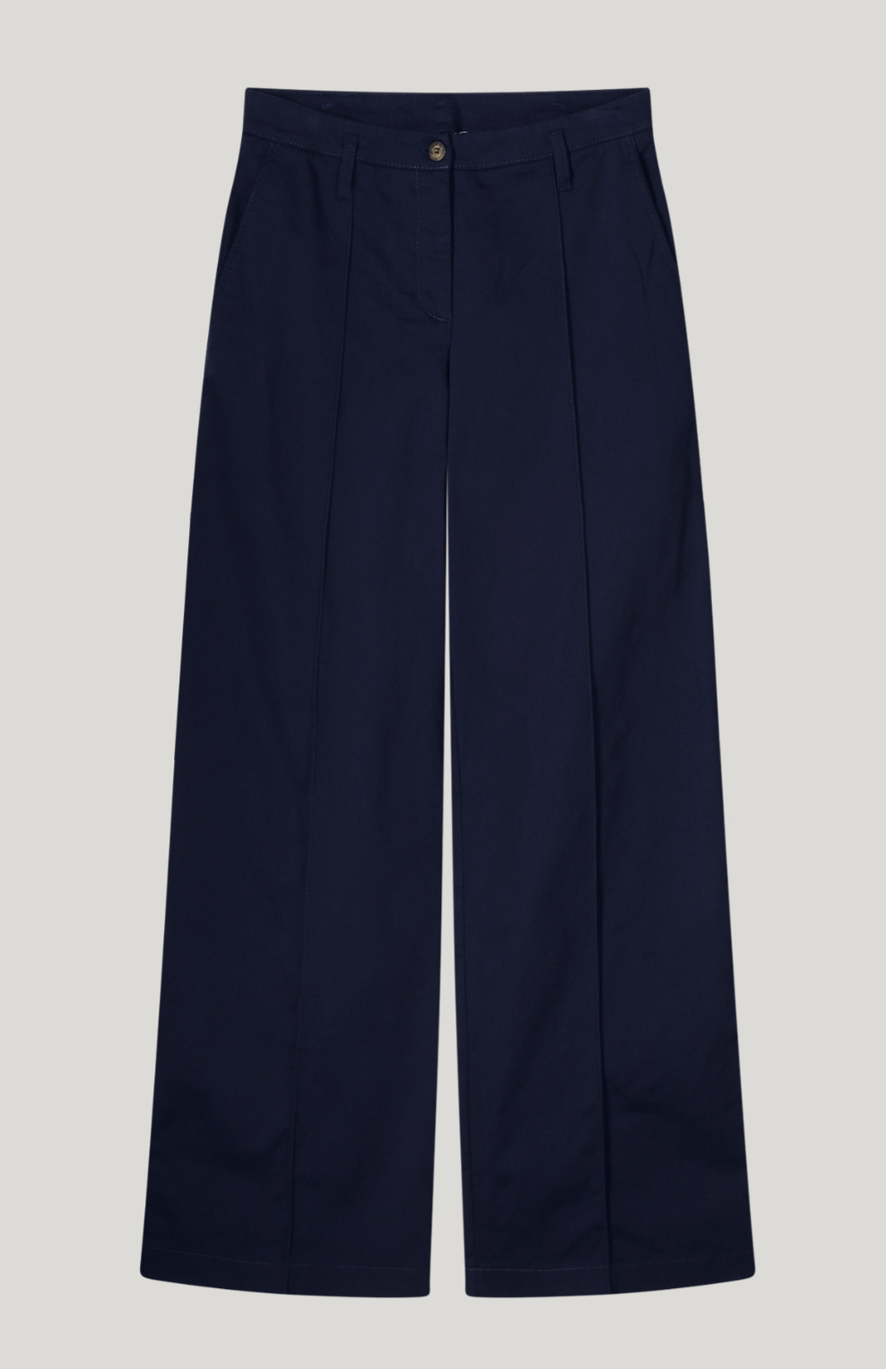 Selena  Navy Stretch Trousers