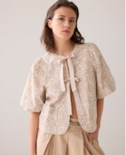 Load image into Gallery viewer, Selena Laser-Cut Blouse Jacket
