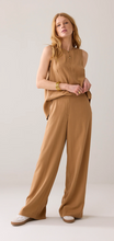 Load image into Gallery viewer, Selena Brown Tencel Trouser
