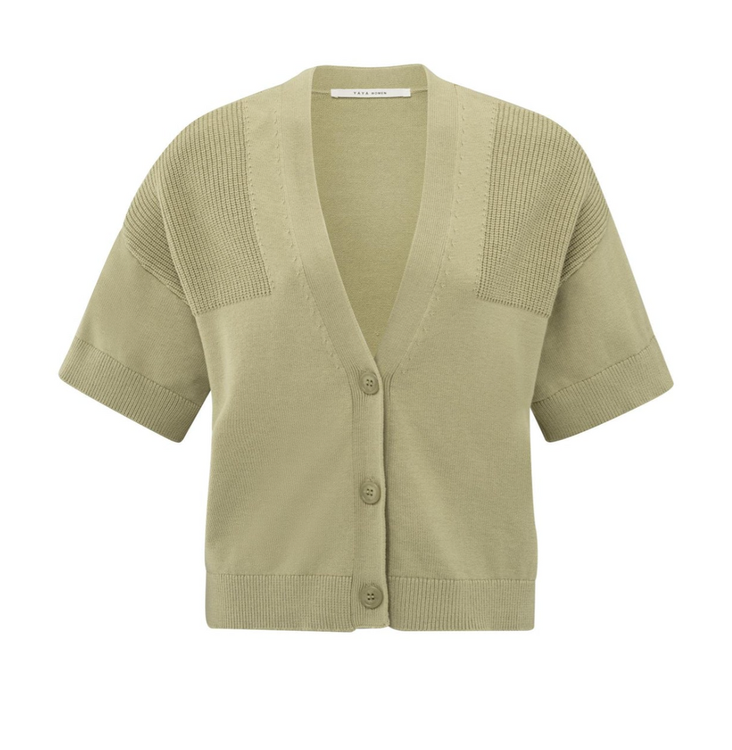 Yasmine Ribbed Cardigan