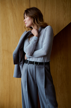 Load image into Gallery viewer, Feria Grey Stripe Box Jacket

