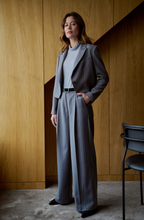 Load image into Gallery viewer, Feria Grey Stripe Box Jacket
