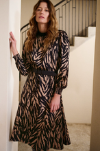 Load image into Gallery viewer, Feria Animal Print Dress
