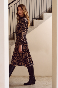Feria Animal Print Dress