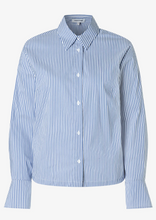 Load image into Gallery viewer, More and More Stripe Boxy Shirt
