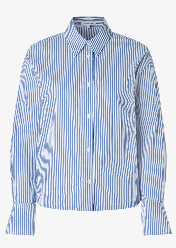 More and More Stripe Boxy Shirt