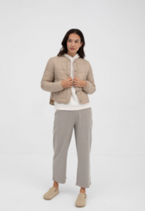 Mus Stone Quilted Jacket
