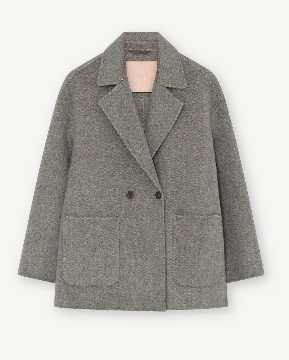 Grace Herringbone Elia Coat