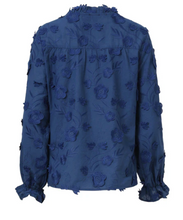Load image into Gallery viewer, Sadie 25624 Blouse blue

