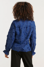 Load image into Gallery viewer, Sadie 25624 Blouse blue
