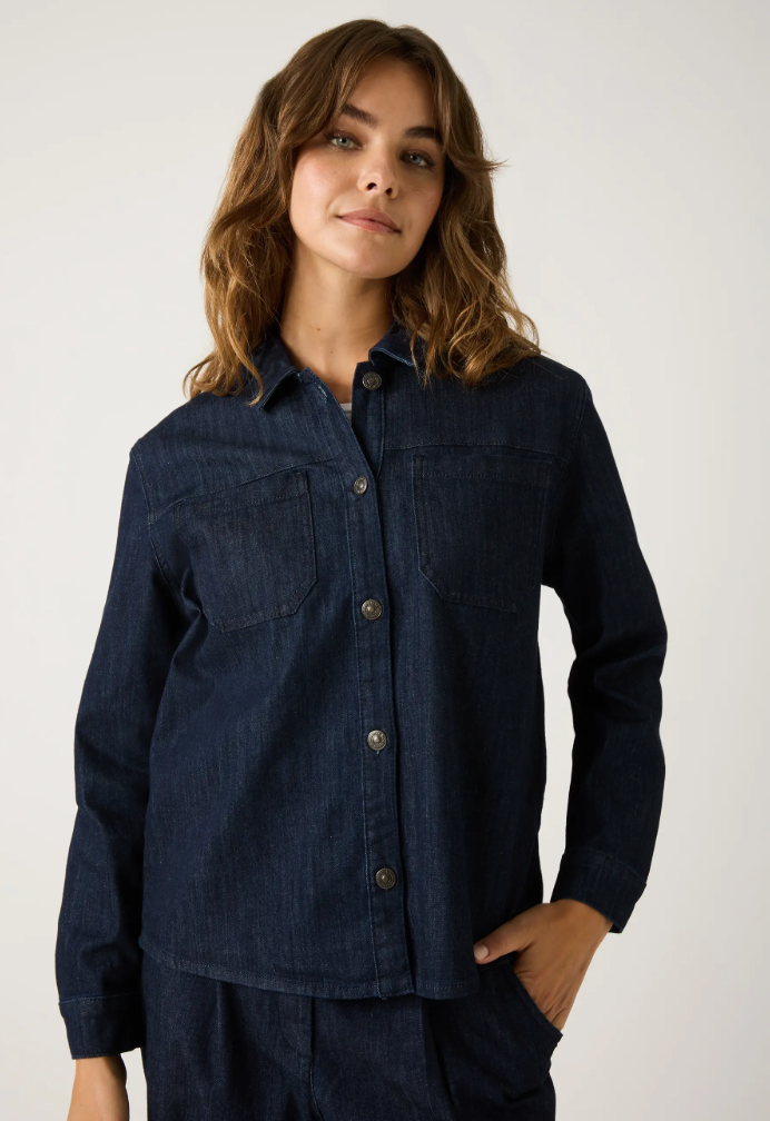 More and More Denim Shirt