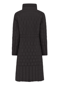 Etage Black Quilted Coat