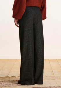Faye Black Flecked Trouser