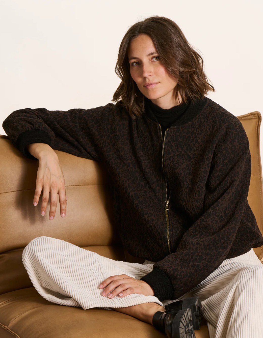 Faye Zipped Bomber