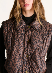 Faye Leopard Puffa