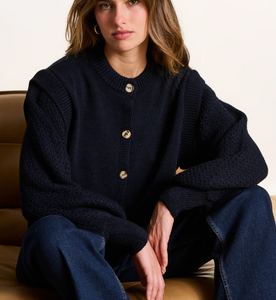 Faye Navy Cardi Exara