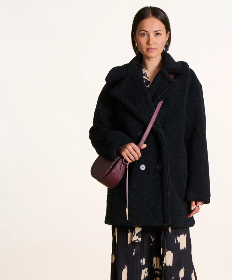 Faye Navy Coat