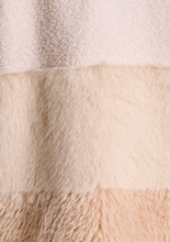Load image into Gallery viewer, Faye Ecru Coat Fur Trim
