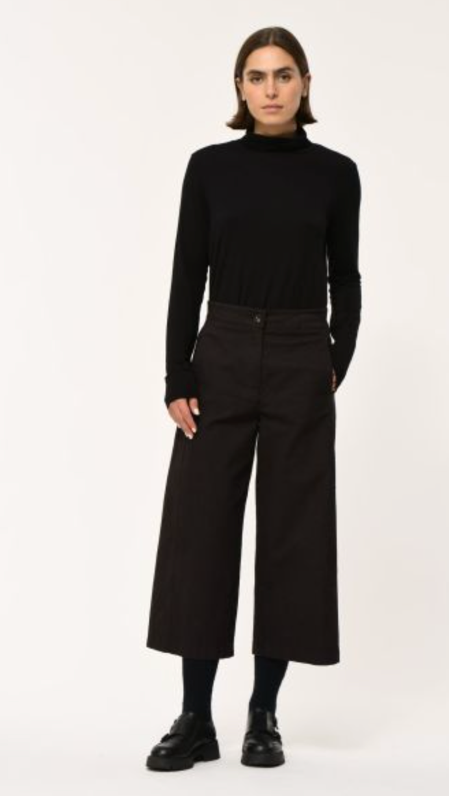 Humility Taylor Trousers Choc/Black