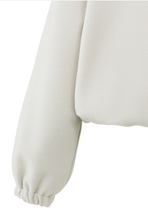 Load image into Gallery viewer, Yasmine Zip Turtleneck Cloud Grey
