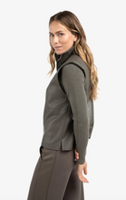 Load image into Gallery viewer, Yasmine Faux Leather Sleeveless Top
