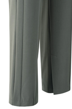 Load image into Gallery viewer, Yasmine Wide Leg Dark Night Grey Trs
