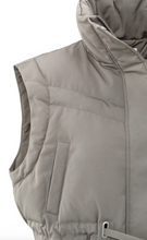 Load image into Gallery viewer, Yasmine Jacket with Zip Off Sleeves Taupe Grey
