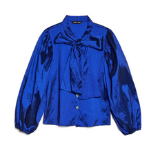 Load image into Gallery viewer, SJ Marylin Bow Blouse
