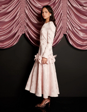 Load image into Gallery viewer, SJ Gloss Jacquard Midi Dress
