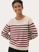 Load image into Gallery viewer, Part Two Niaka Stripe Pullover
