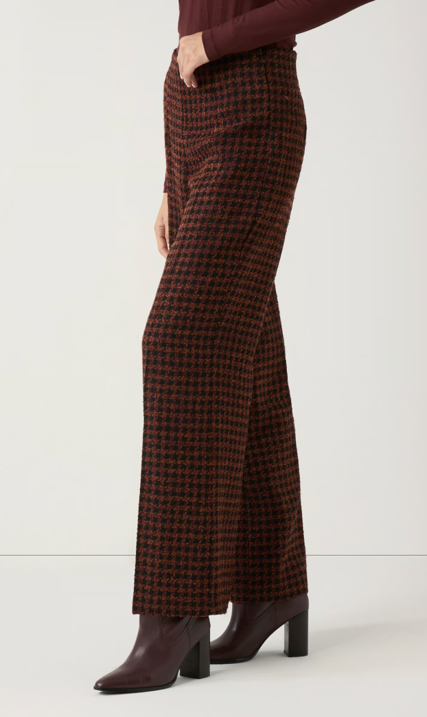 More and More Boucle Check Trouser