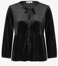 Load image into Gallery viewer, More and More Black Velvet Jacket
