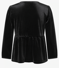 Load image into Gallery viewer, More and More Black Velvet Jacket
