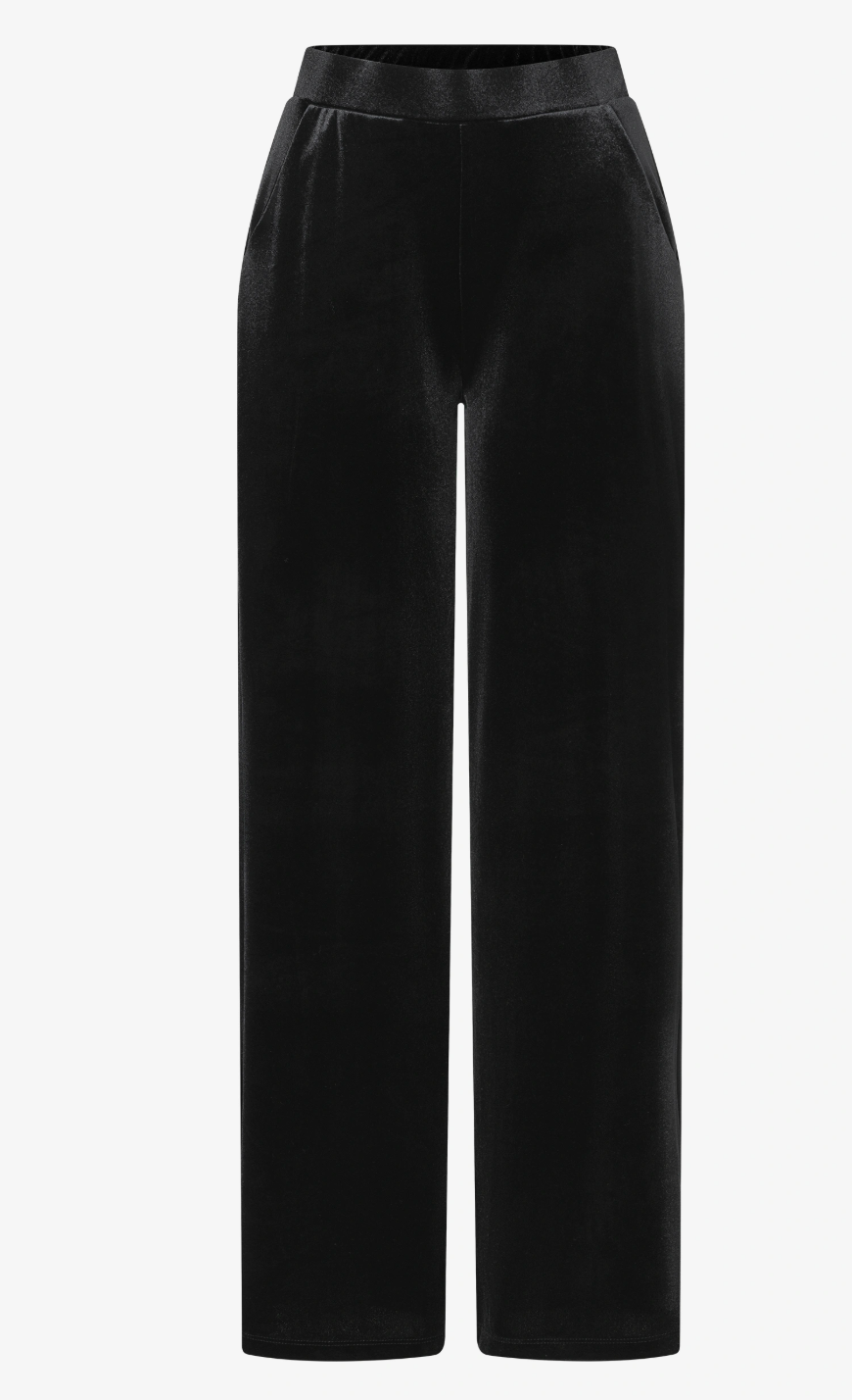 More and More Black Velvet Trousers