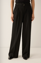 Load image into Gallery viewer, More and More Black Wide Leg Trouser
