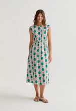 Load image into Gallery viewer, Clara Geometric Midi Dress
