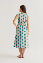 Load image into Gallery viewer, Clara Geometric Midi Dress
