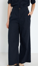 Load image into Gallery viewer, Skatie Stripe Navy Trouser
