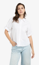 Load image into Gallery viewer, Yaya White Short Sleeve Shirt
