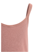 Load image into Gallery viewer, Yasmine Ribbed Singlet Burlwood Pink
