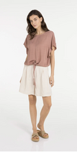 Load image into Gallery viewer, Yaya Flowy Top in Burlwood Pink
