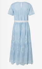 Load image into Gallery viewer, More &amp; More Blue Embroidered Dress

