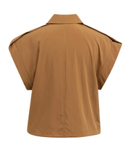Load image into Gallery viewer, Yaya Zip up in Foxtrot Brown
